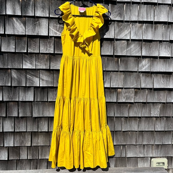 kate spade Dresses & Skirts - Kate spade yellow ruffle dress